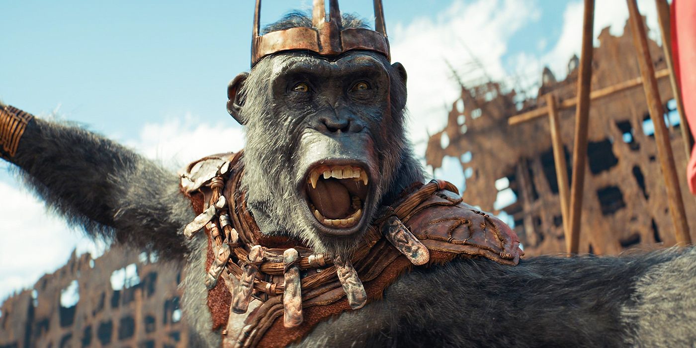 Kingdom of the Planet of the Apes' Poster — Proximus Caesar Is Menacing